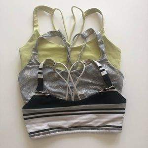 Lululemon Free to Be Bra Haul: 3 bras all Size 6